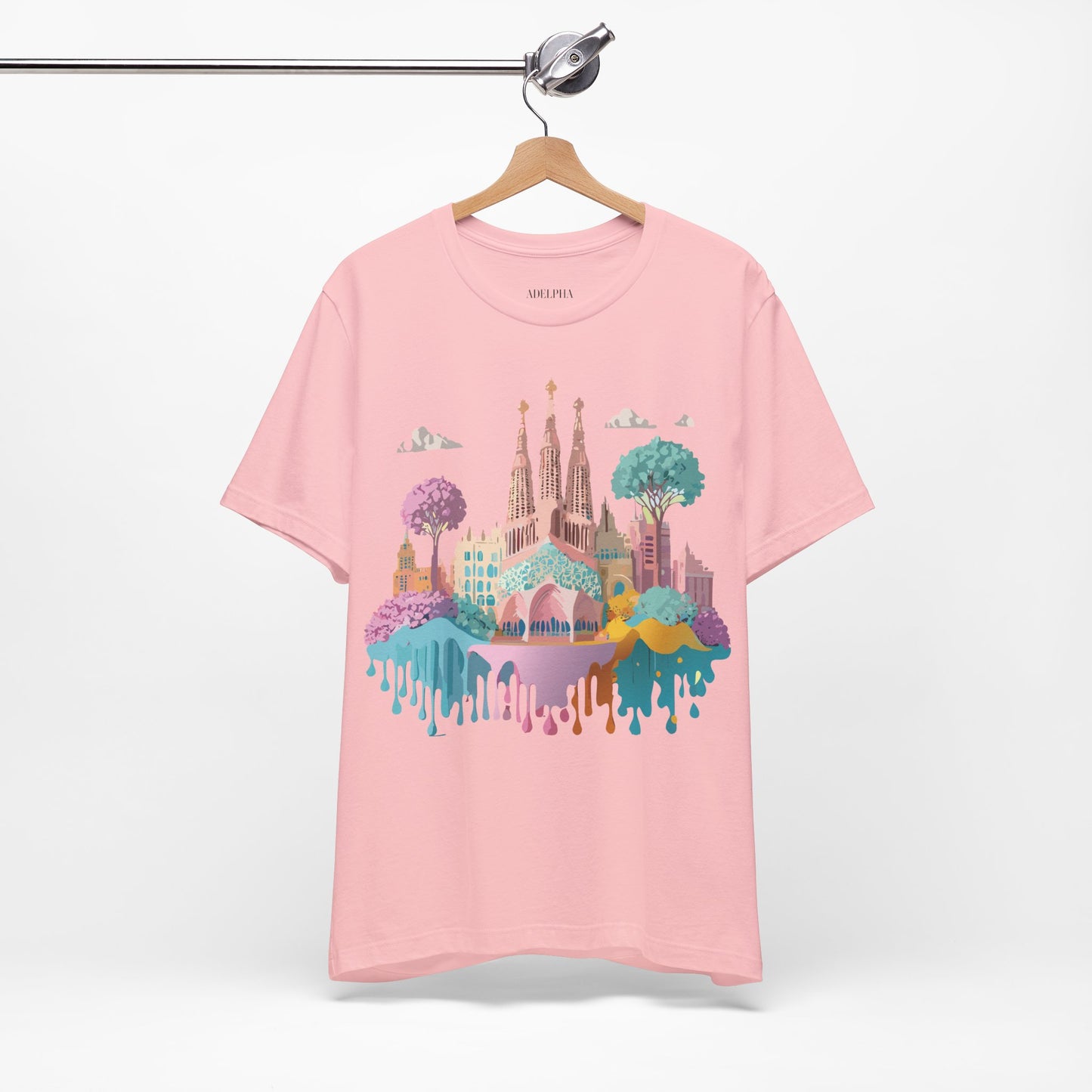 Tourist Shirt, Shirt with Barcelona - ADELPHA