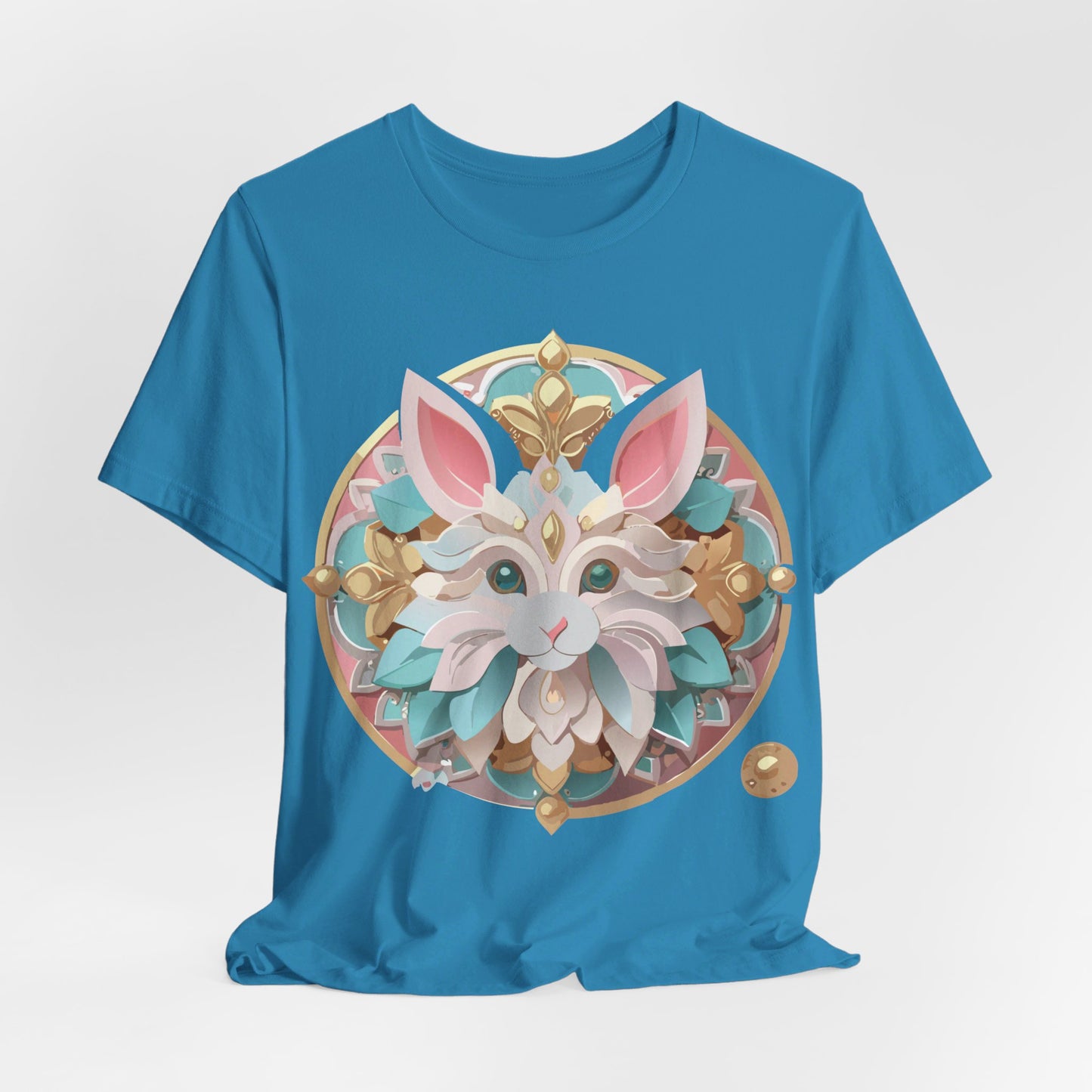 Natural Cotton Tee Shirt - Medallion Collection Printify