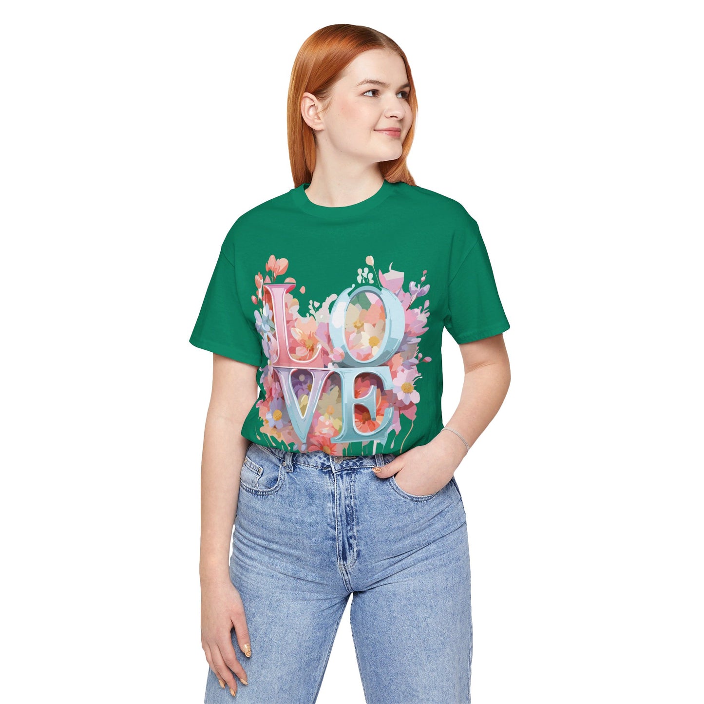 Natural Cotton Tee Shirt - Love Story Collection Printify