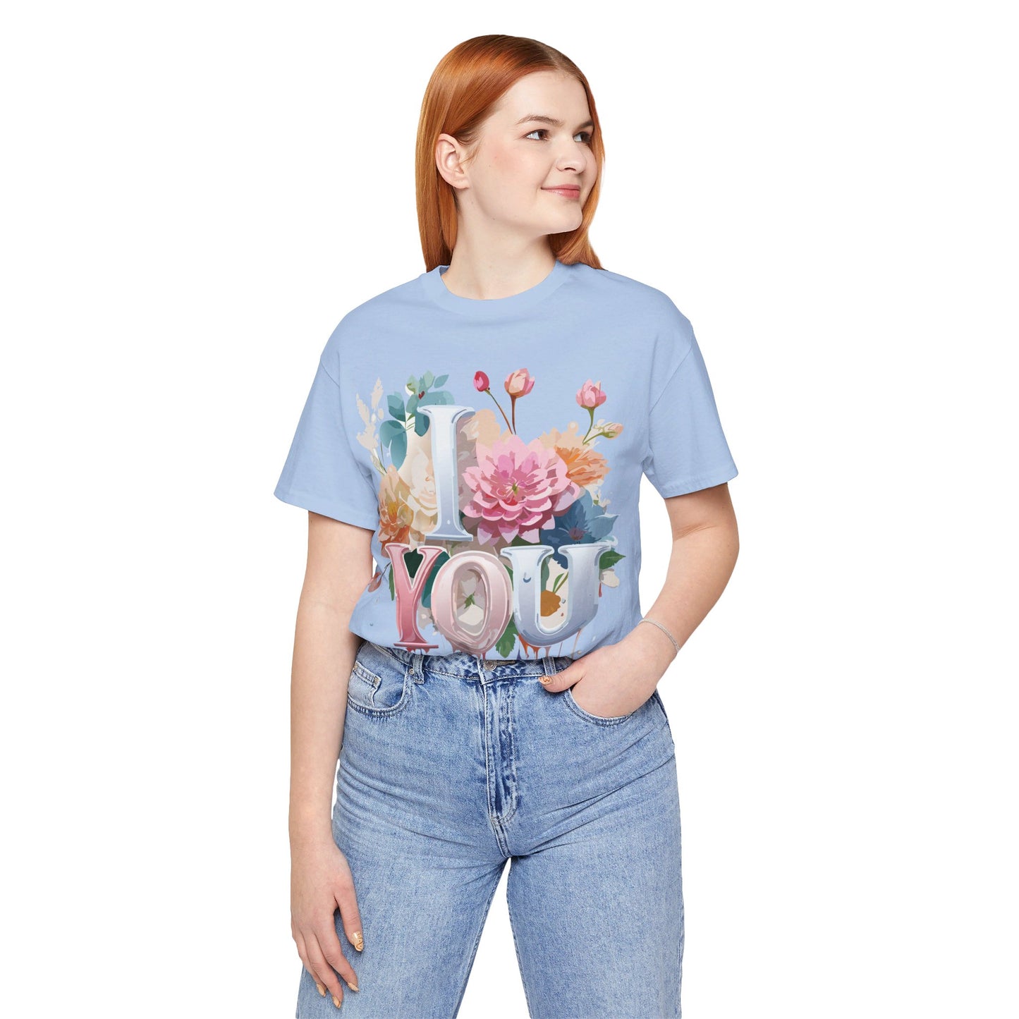 Natural Cotton Tee Shirt - Love story Collection Printify