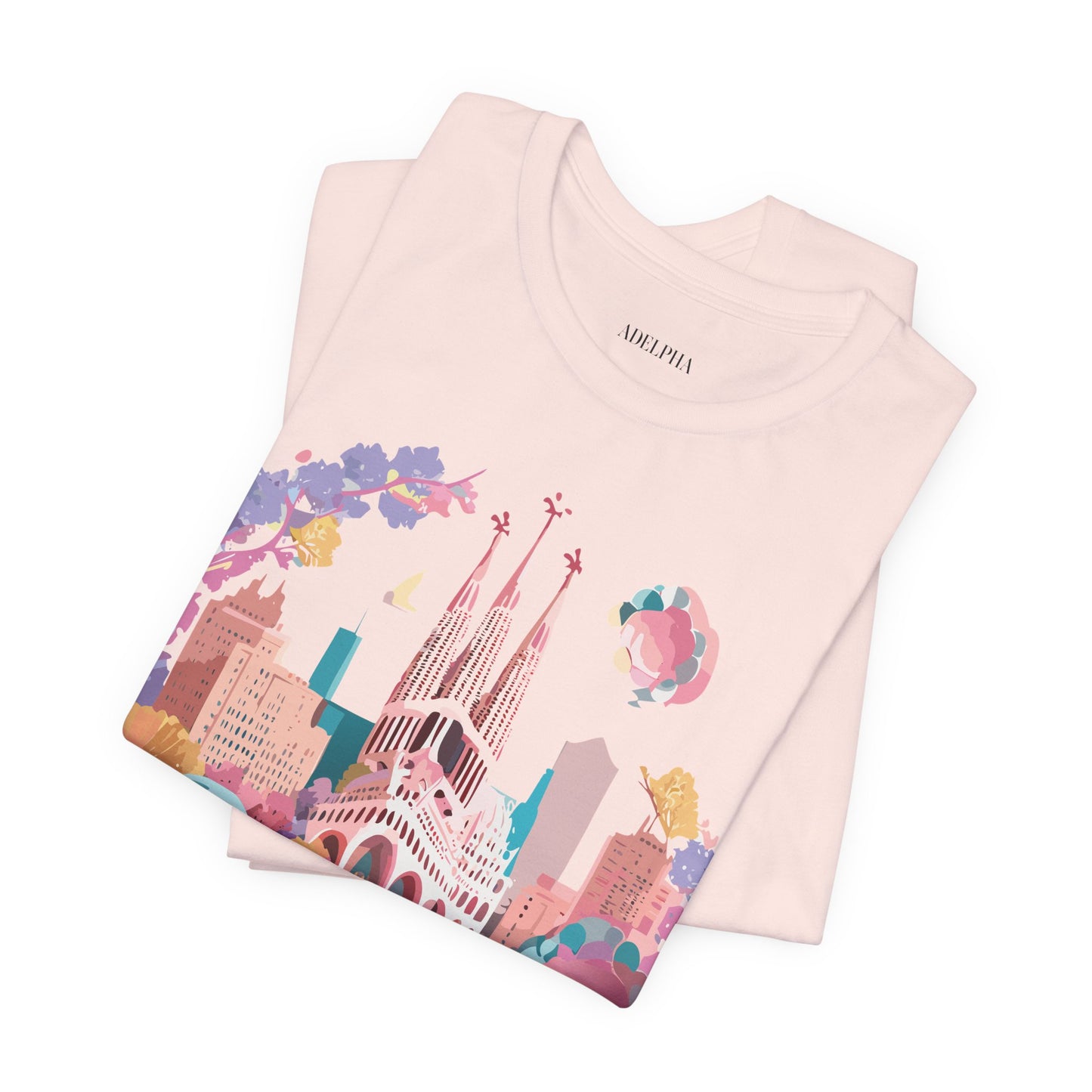Tourist Shirt, Shirt with Barcelona - ADELPHA