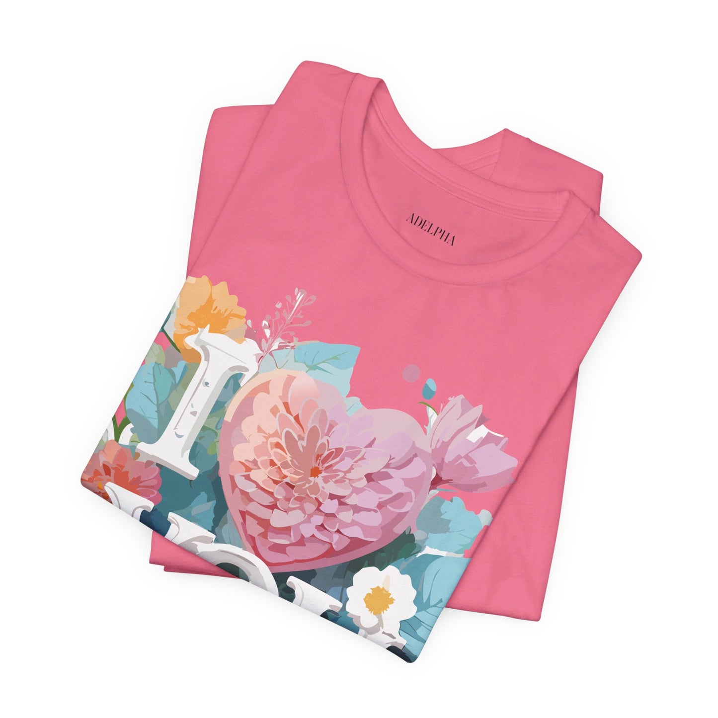 Natural Cotton Tee Shirt - Love story Collection Printify