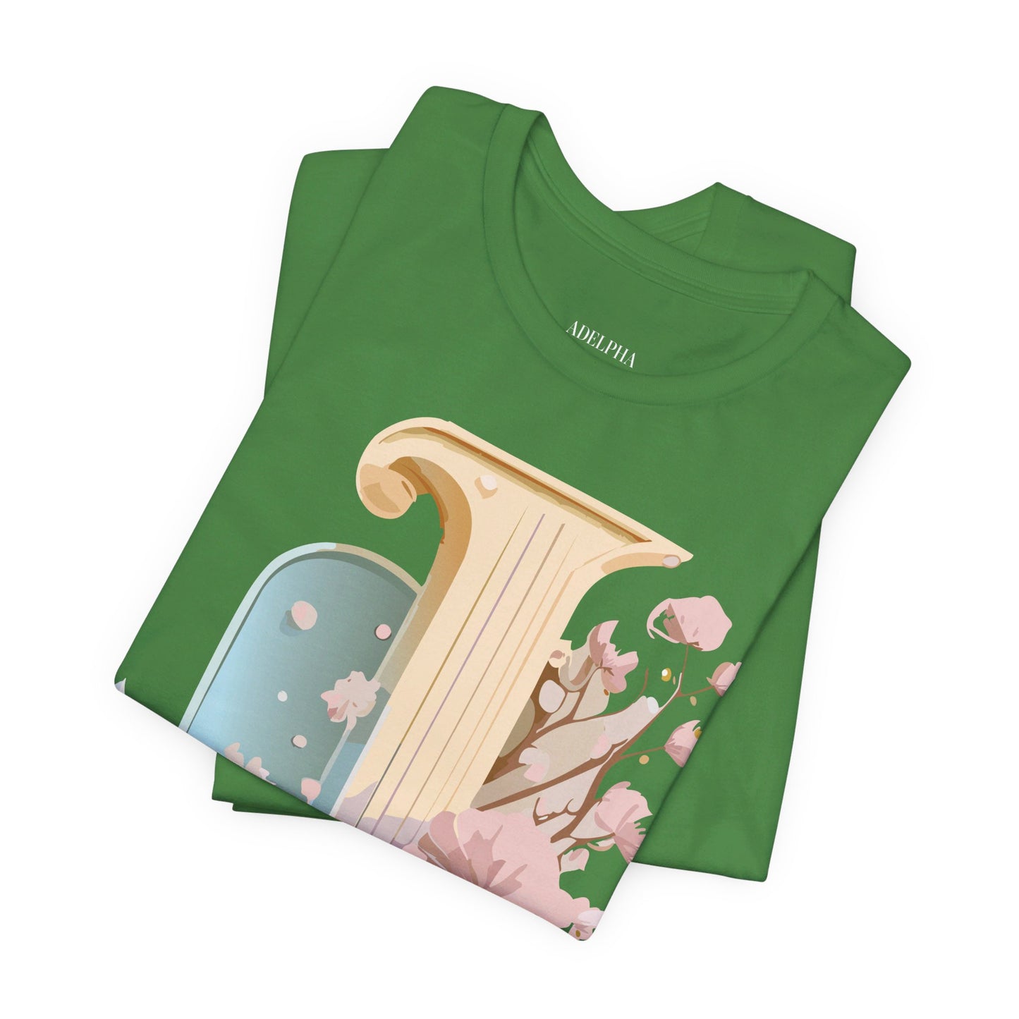Natural Cotton Tee Shirt - Letters Collection - J Printify