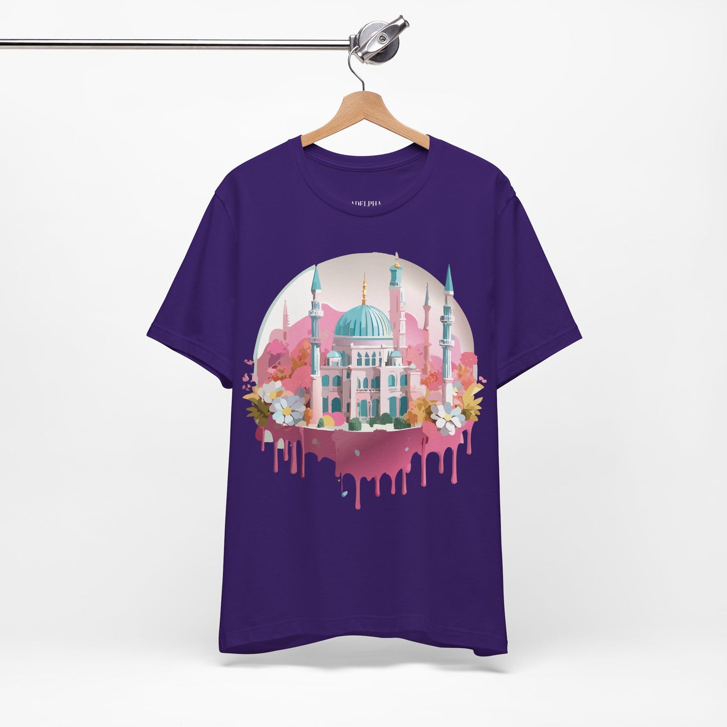 Natural Cotton Tee Shirt - Istanbul, Turkey Printify