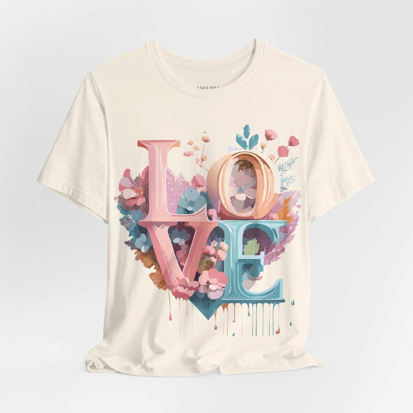 Natural Cotton Tee Shirt - Love story Collection Printify