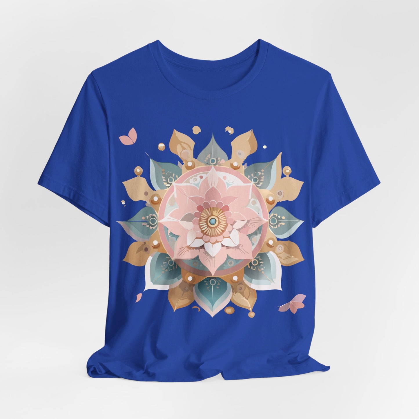 Natural Cotton Tee Shirt - Medallion Collection Printify