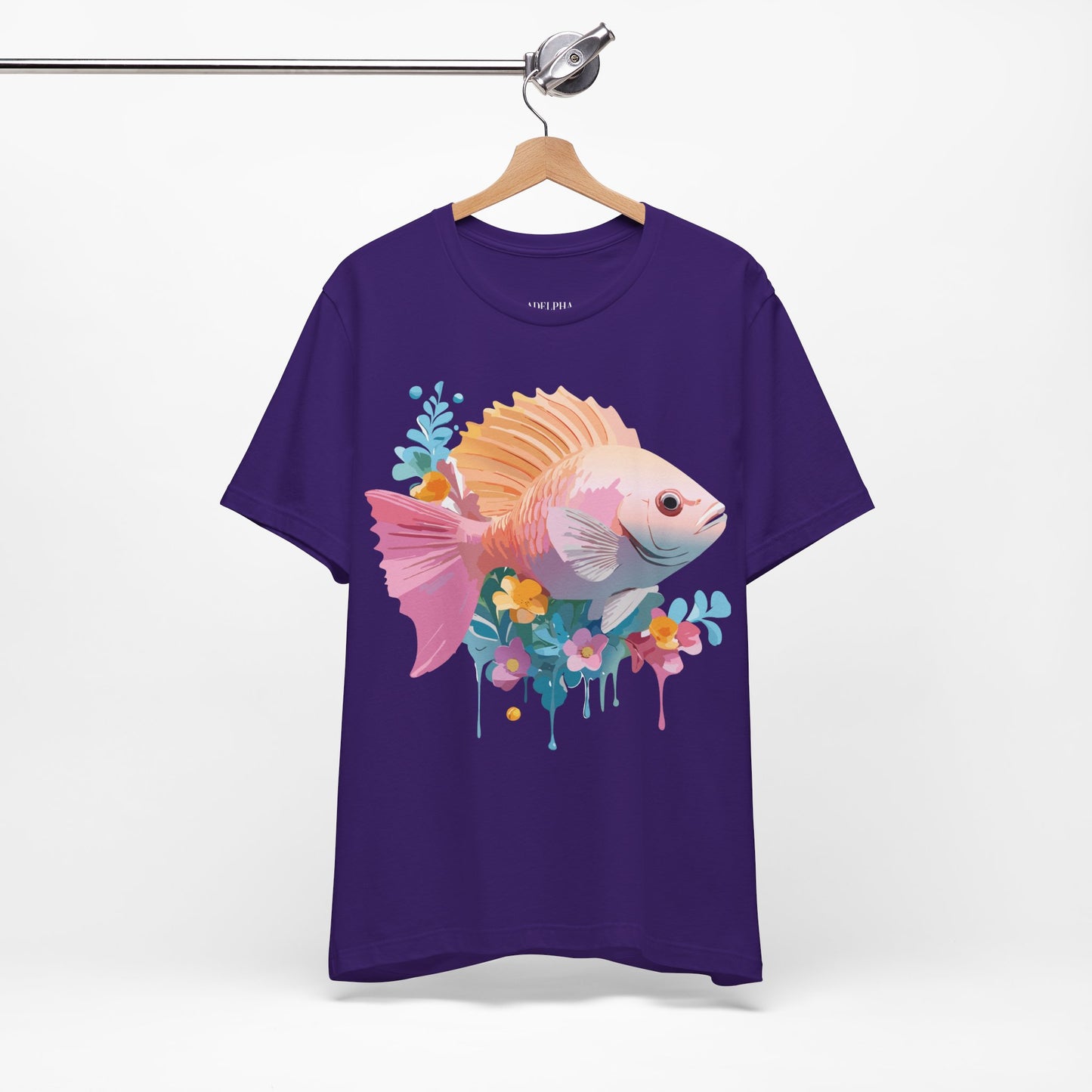 Shirt with Animals | Fish Printify