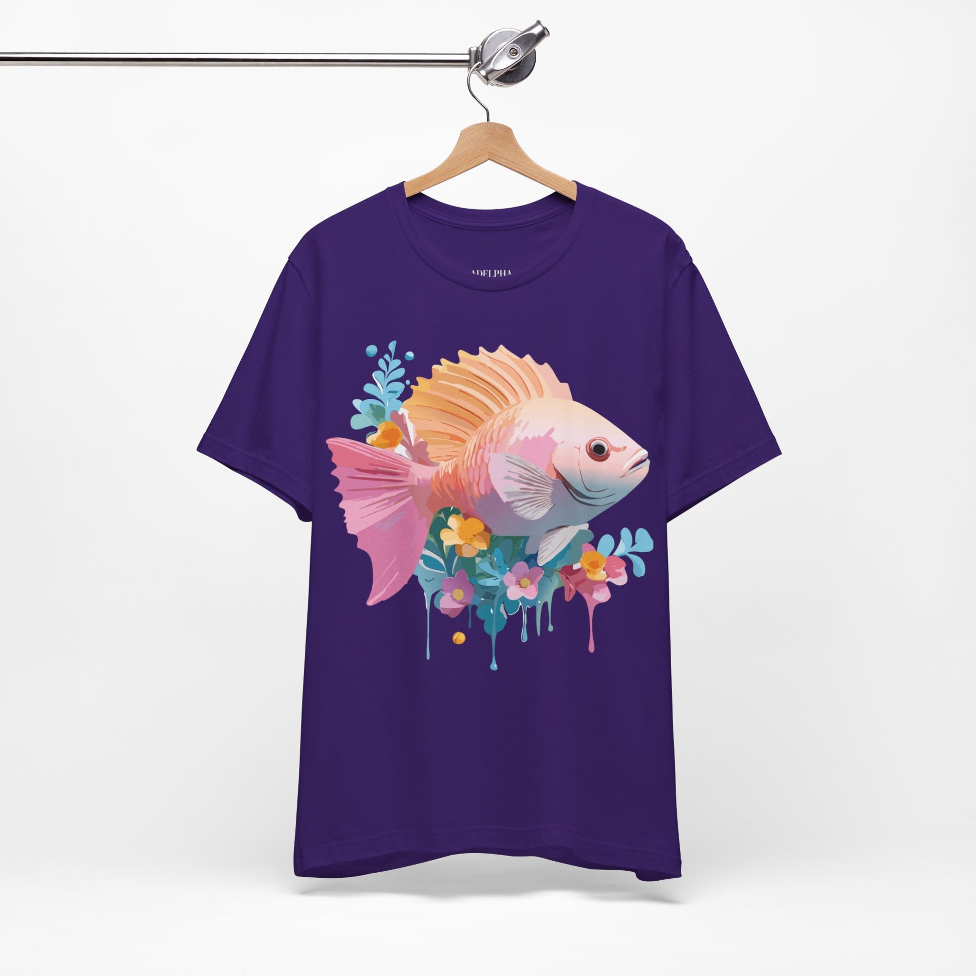 Shirt with Animals | Fish Printify