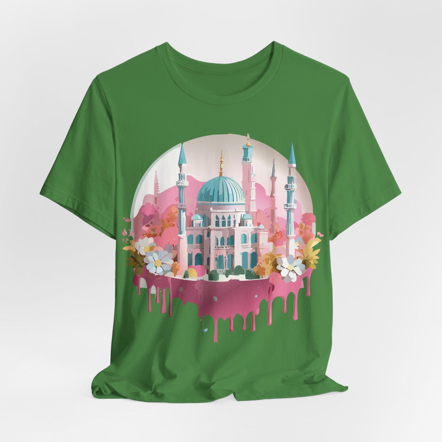 Natural Cotton Tee Shirt - Istanbul, Turkey Printify