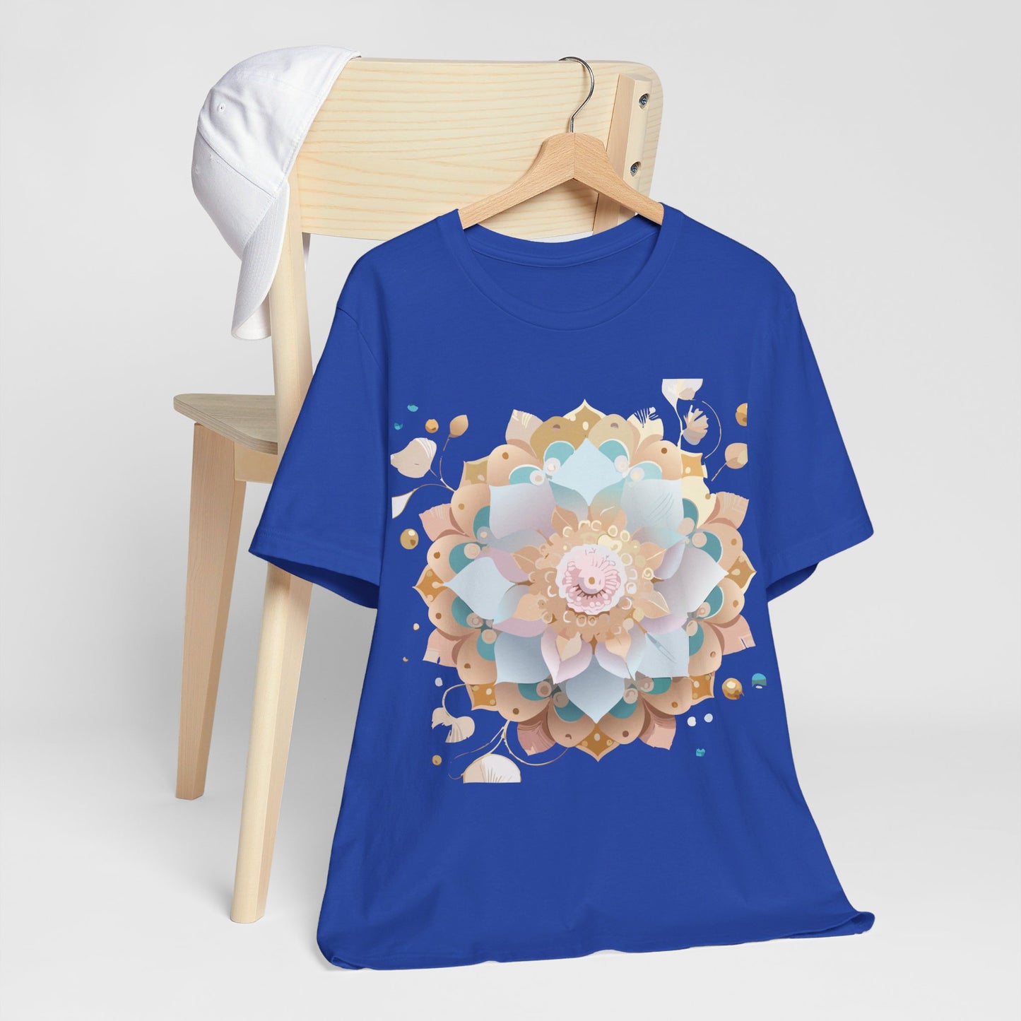 Natural Cotton Tee Shirt - Medallion Collection Printify