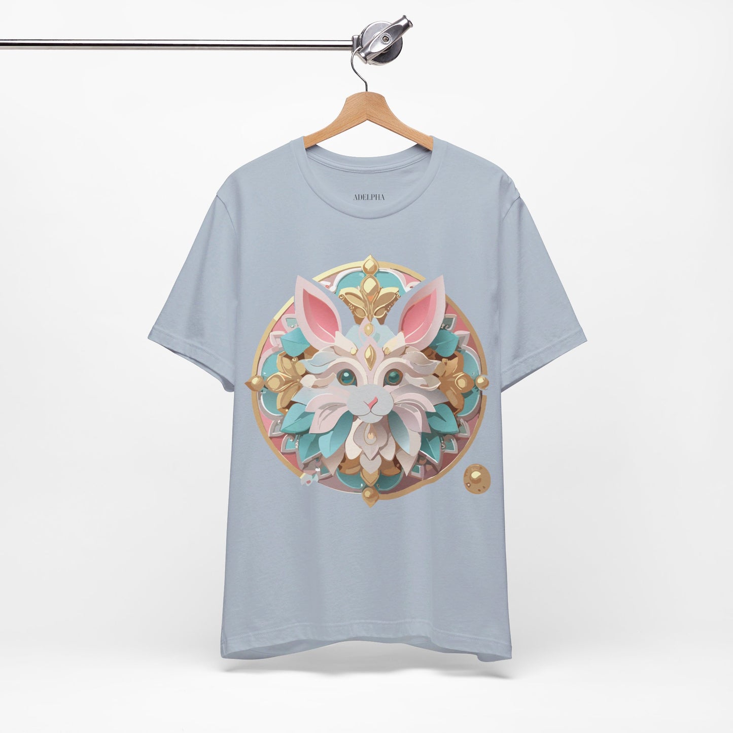 Natural Cotton Tee Shirt - Medallion Collection Printify