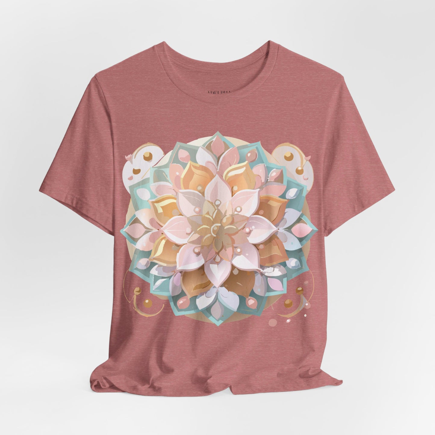 Natural Cotton Tee Shirt - Medallion Collection Printify