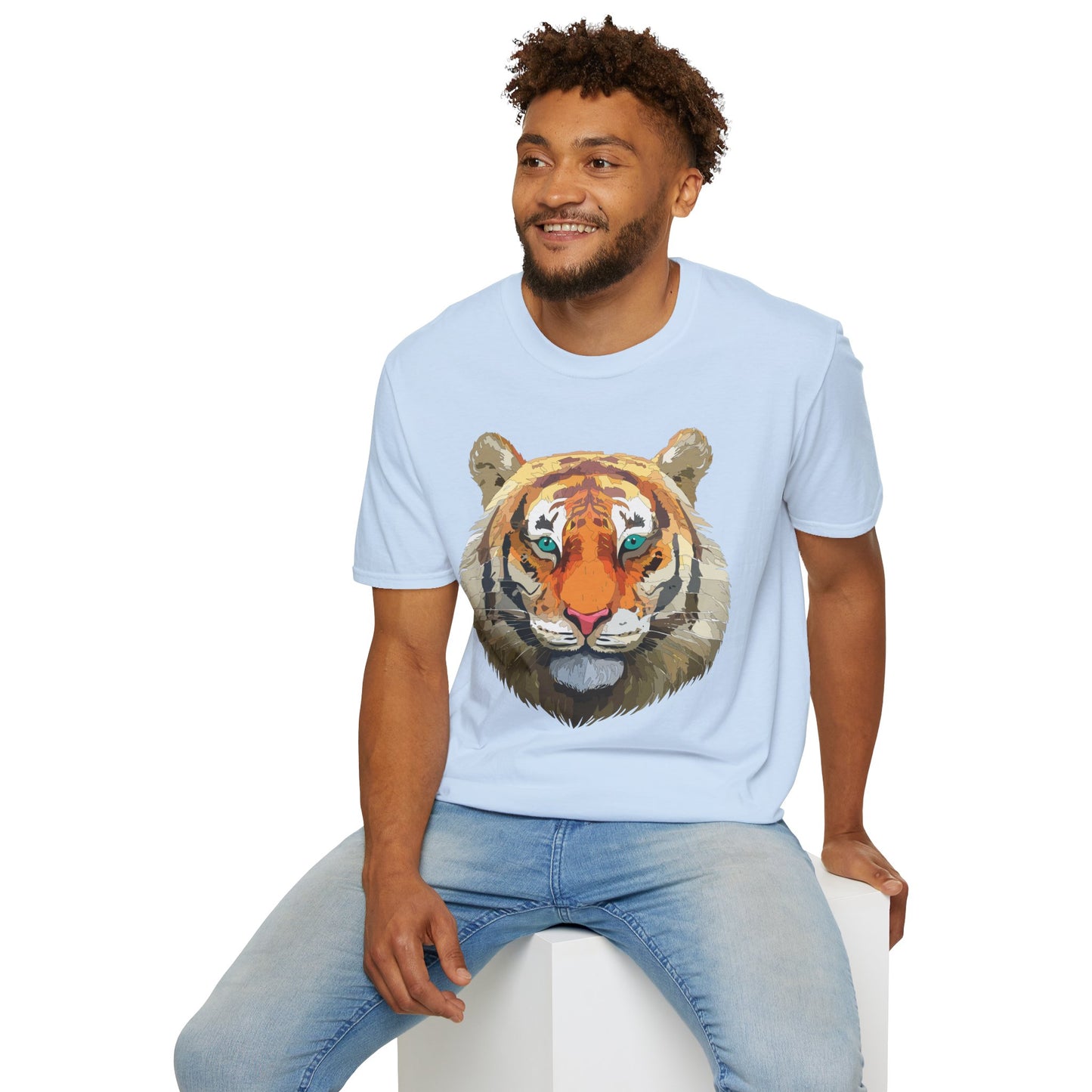 Tiger Shirt, Shirt with Tiger, Animal Tee, Shirt with Animals