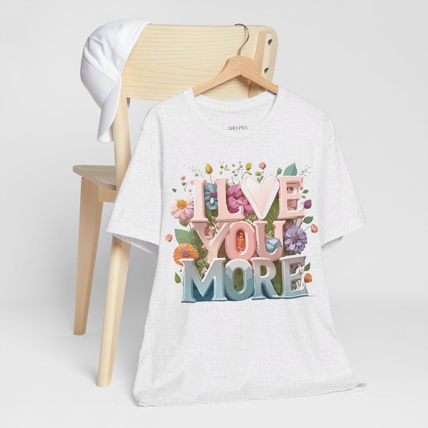 Natural Cotton Tee Shirt - Love story Collection Printify