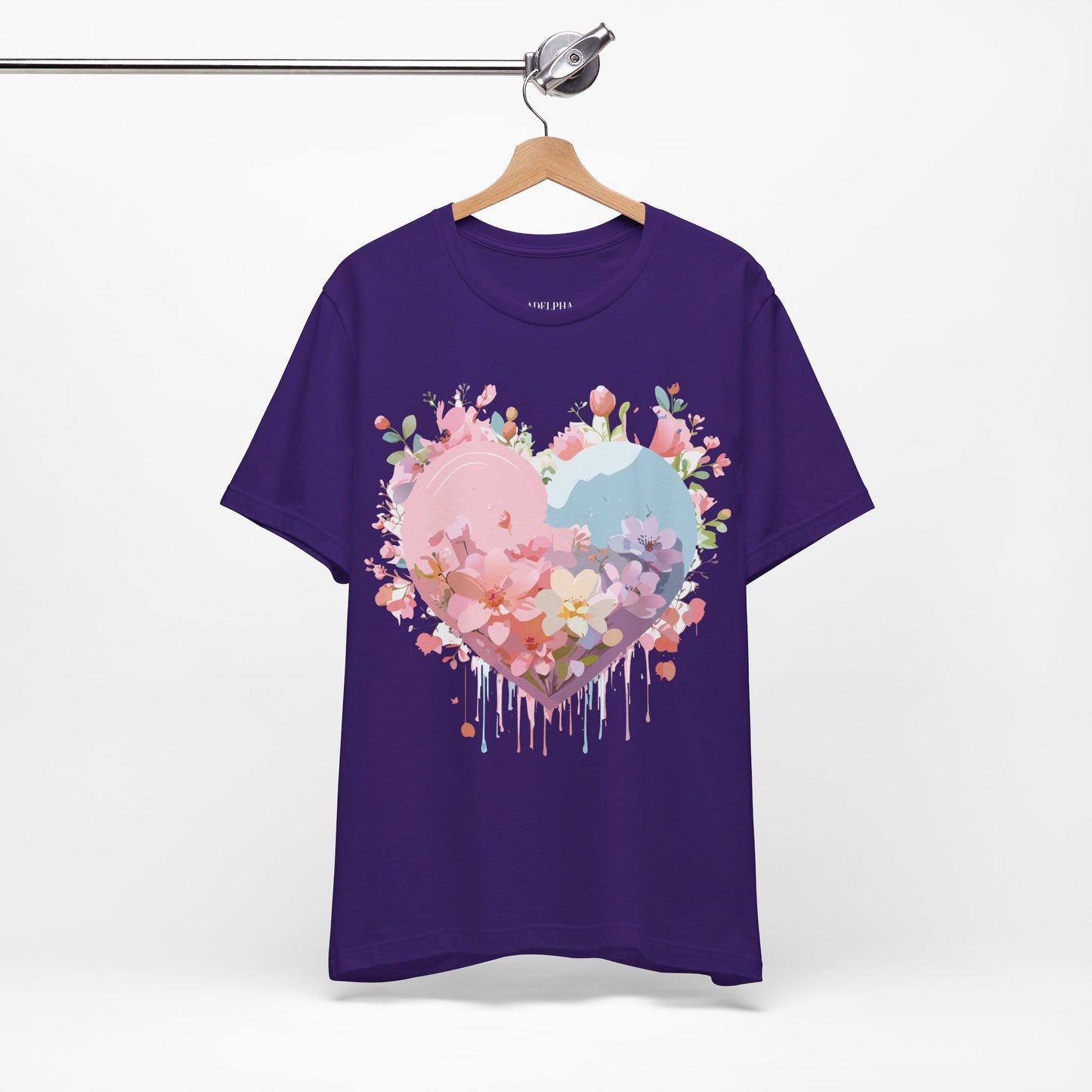 Natural Cotton Tee Shirt - Love Story Collection Printify