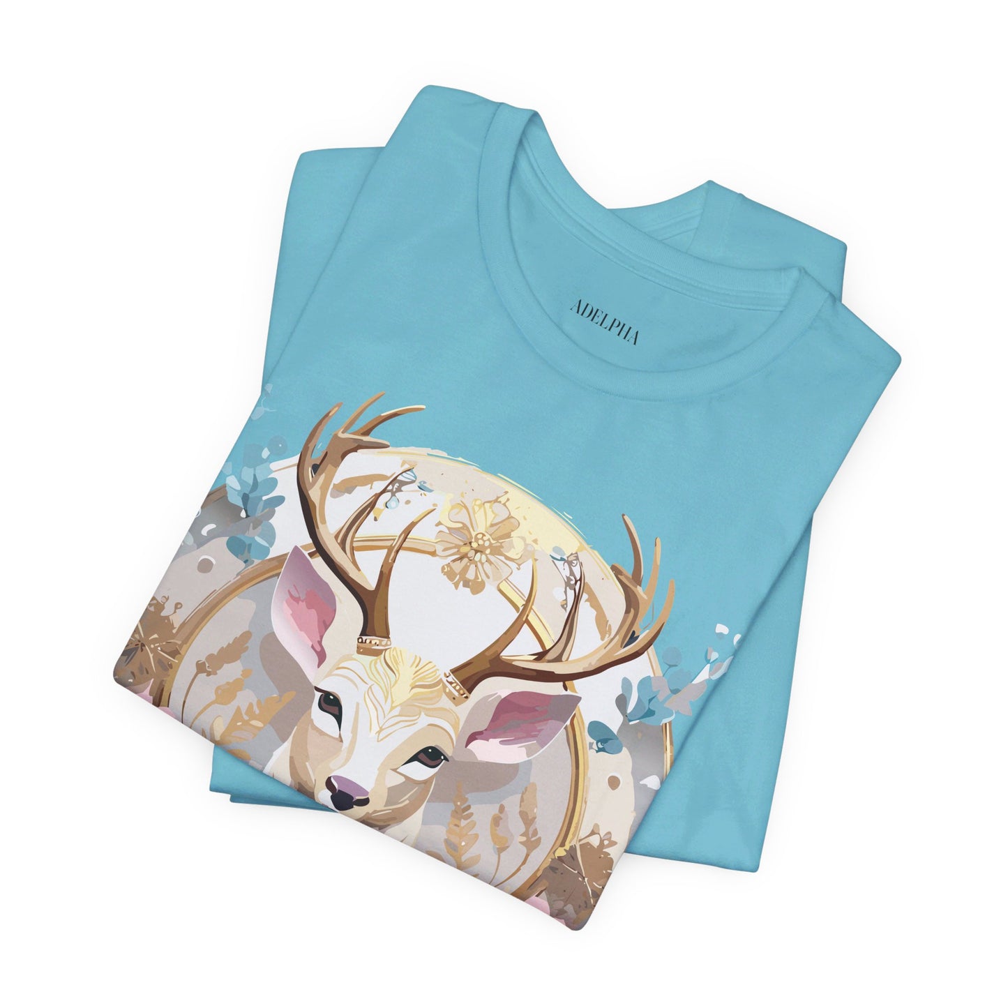Natural Cotton Tee Shirt - Medallion Collection Printify