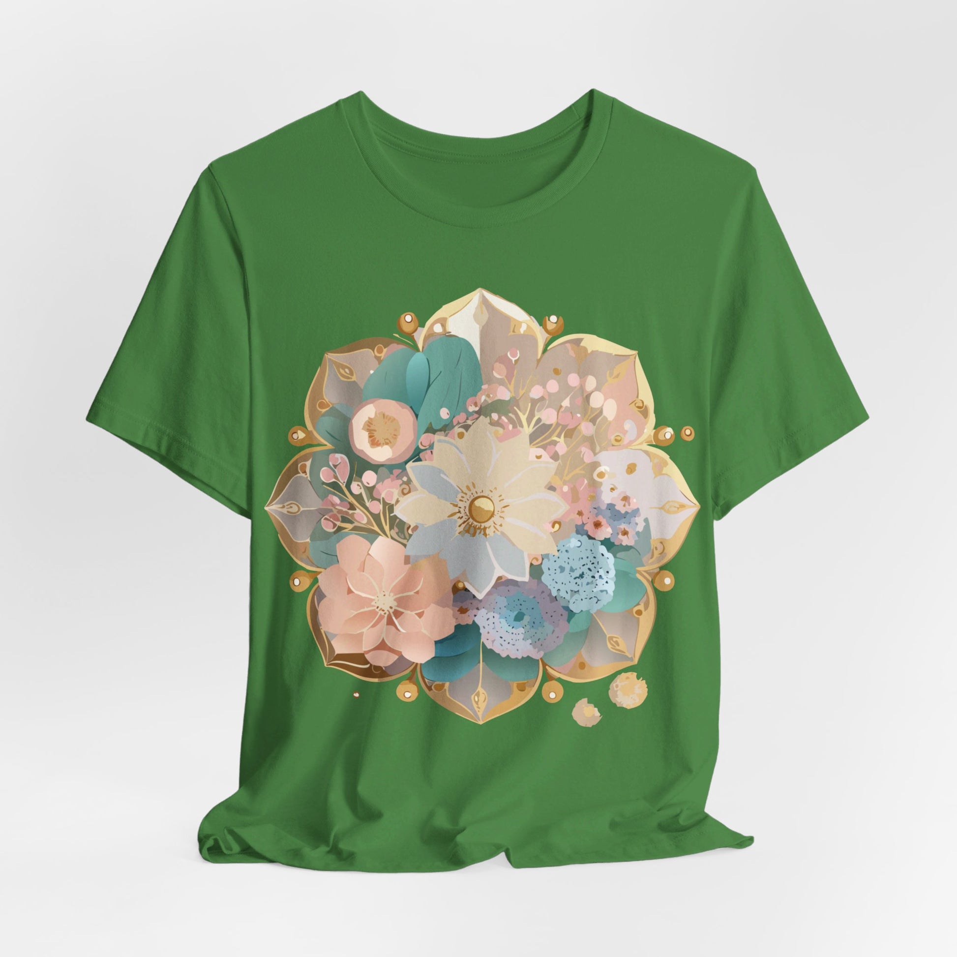 Natural Cotton Tee Shirt - Medallion Collection Printify
