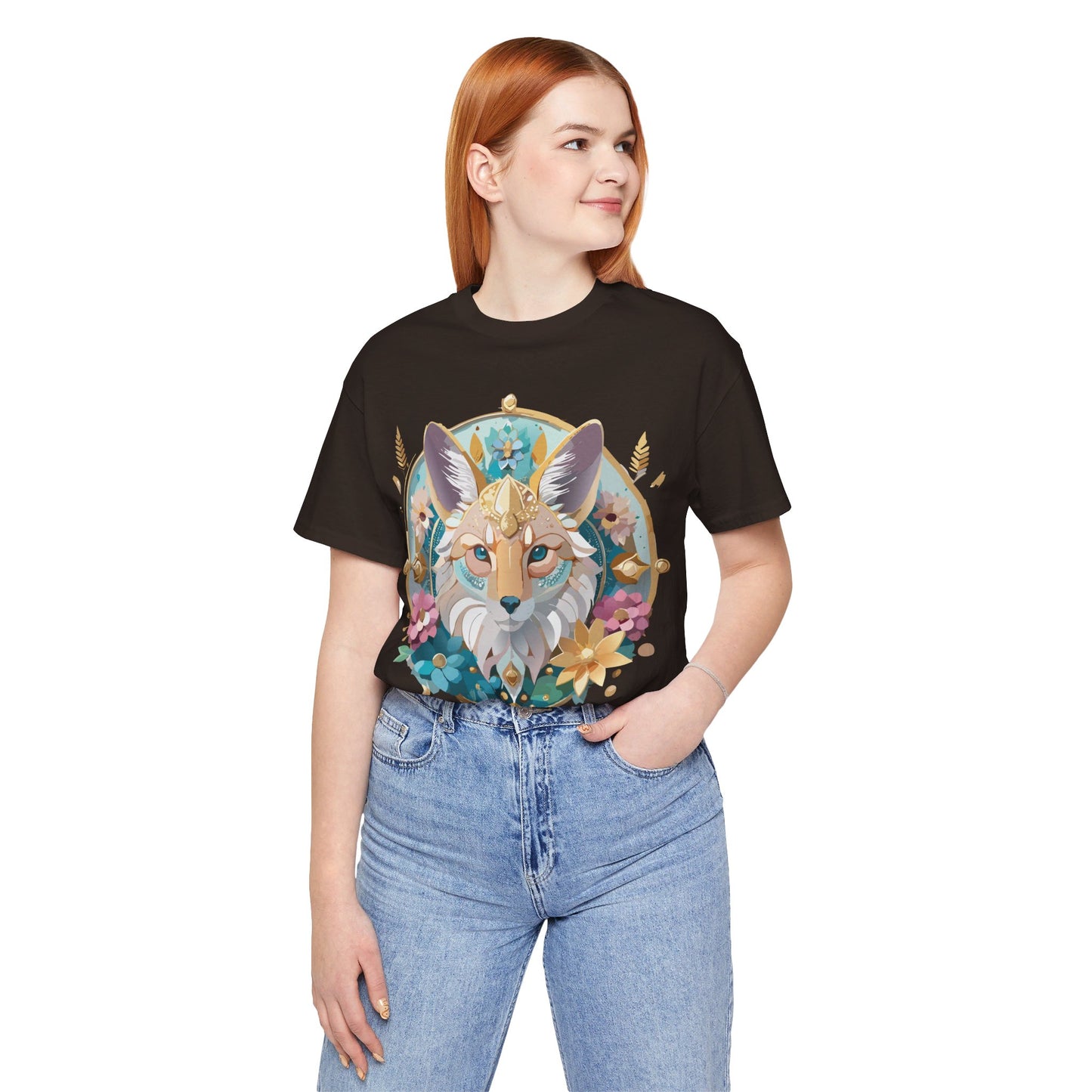 Natural Cotton Tee Shirt - Medallion Collection Printify