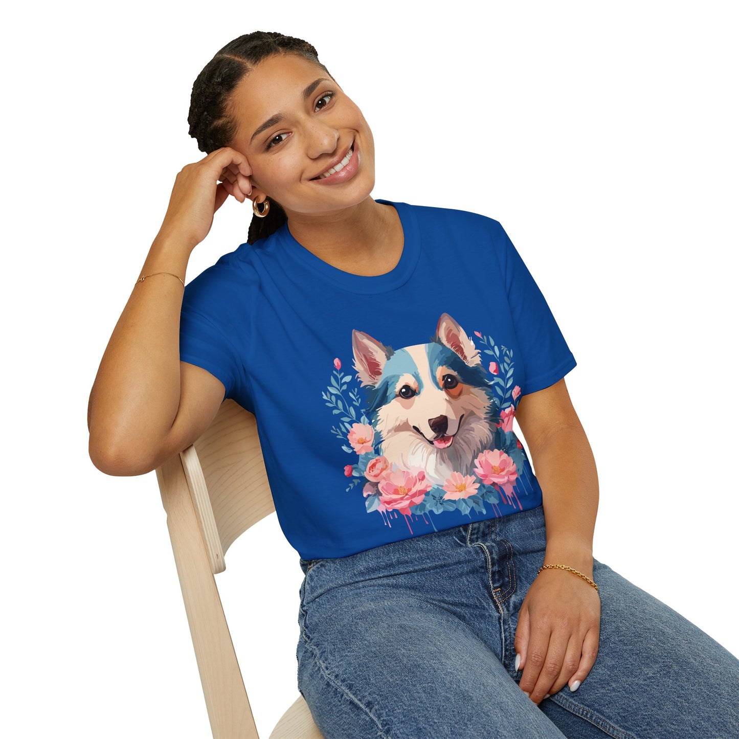 Dog Shirt, Shirt with Dog, Animal Tee, Shirt with Animals