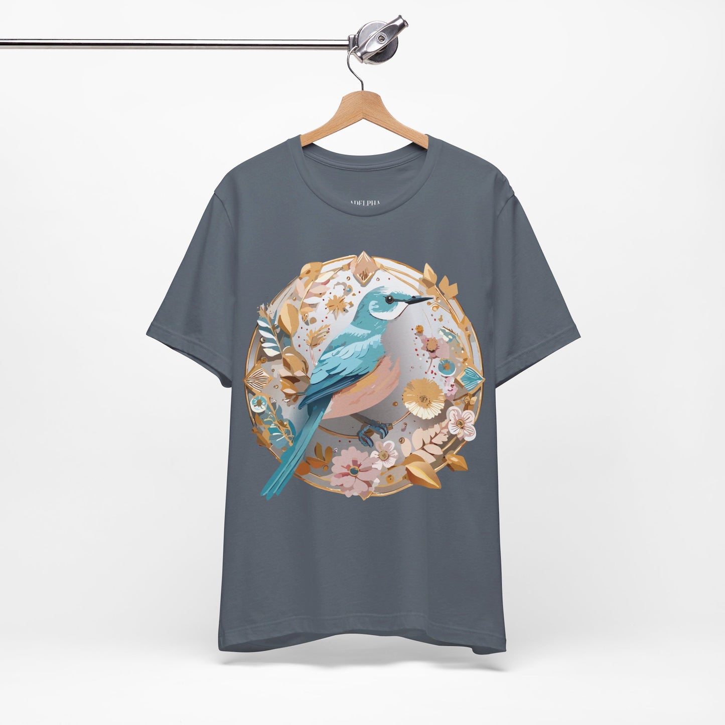 Natural Cotton Tee Shirt - Medallion Collection Printify