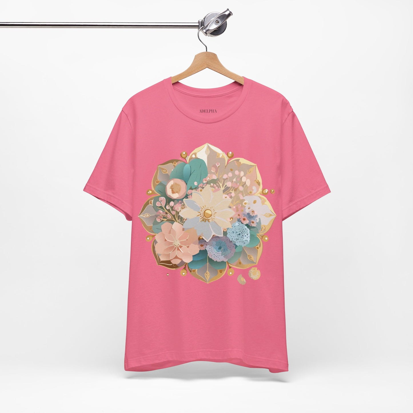 Natural Cotton Tee Shirt - Medallion Collection Printify