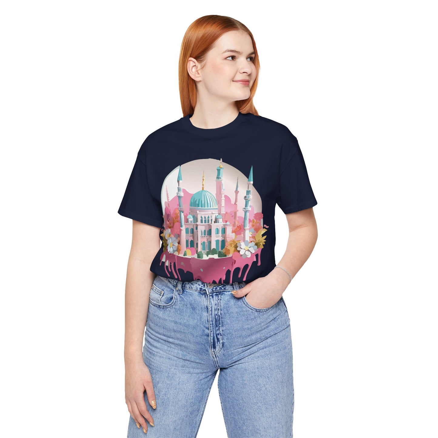 Natural Cotton Tee Shirt - Istanbul, Turkey Printify