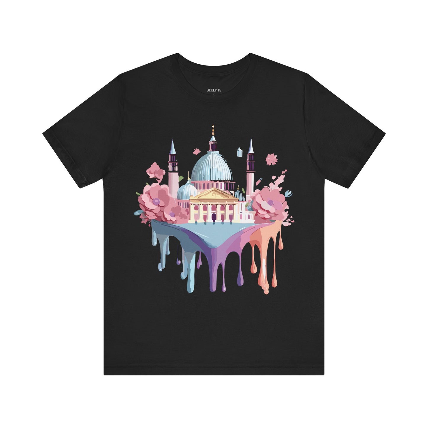 Natural Cotton Tee Shirt - Beautiful Places Collection - Venice Printify