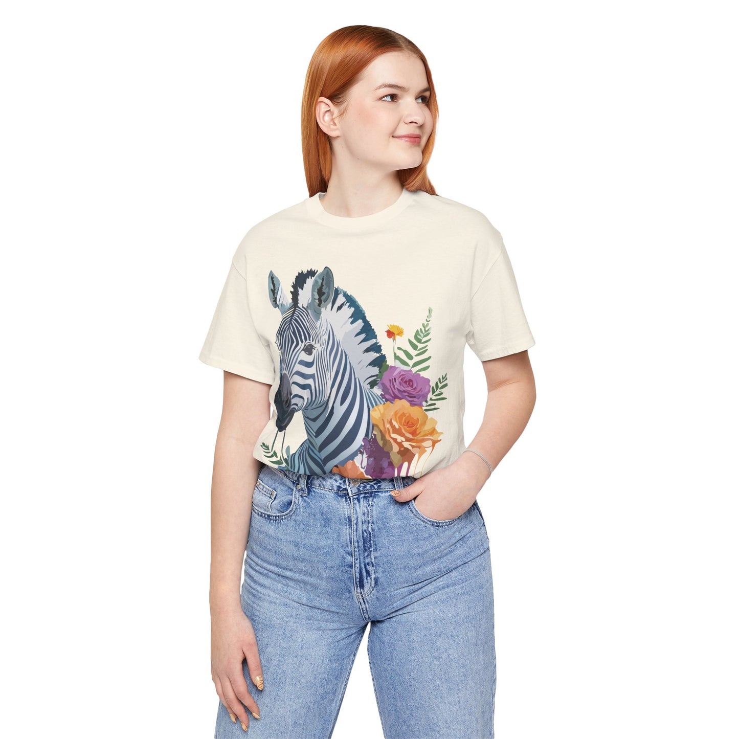 Shirt with Animals | Zebra Printify