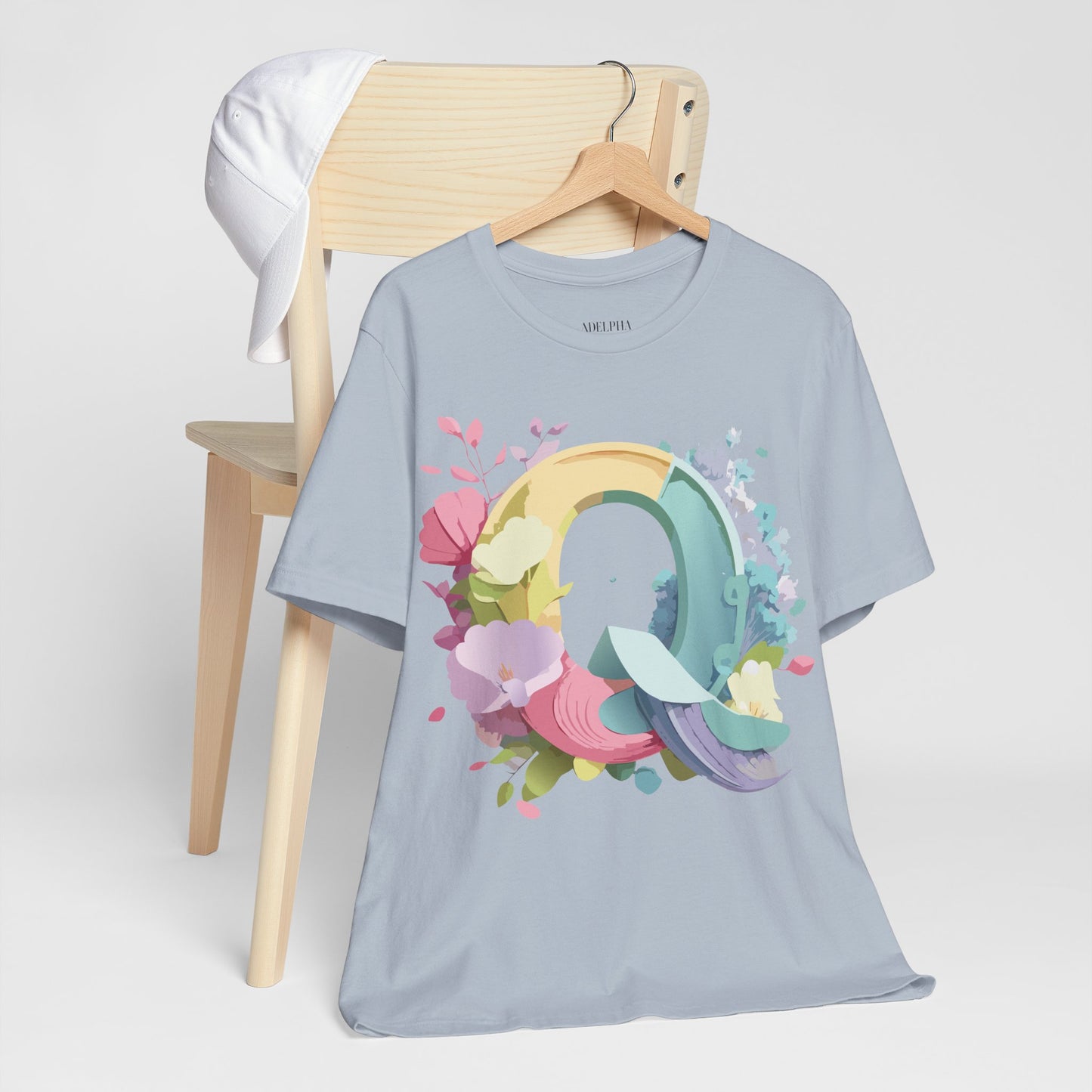 Letter Shirt, Letter Q Shirt - ADELPHA
