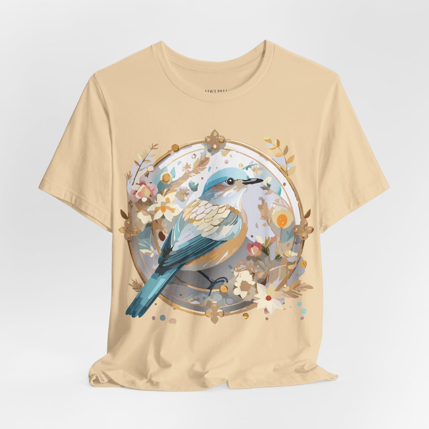Natural Cotton Tee Shirt - Medallion Collection Printify