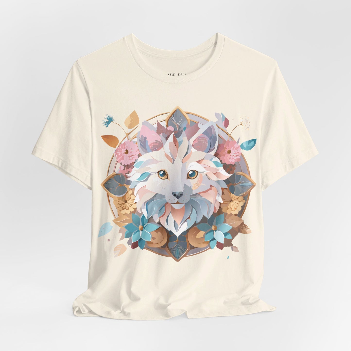 Natural Cotton Tee Shirt - Medallion Collection Printify