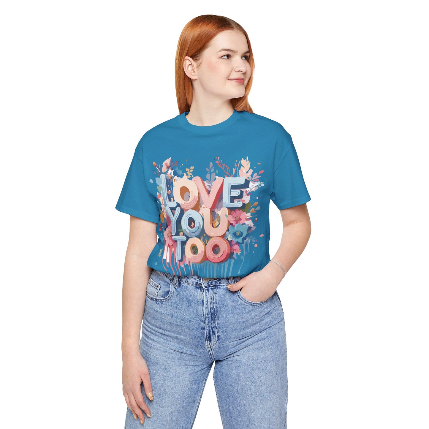 Natural Cotton Tee Shirt - Love Story Collection Printify