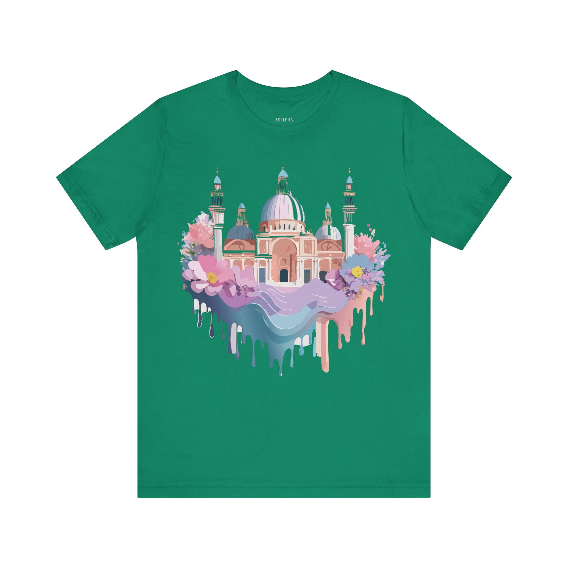 Natural Cotton Tee Shirt - Beautiful Places Collection - Venice Printify