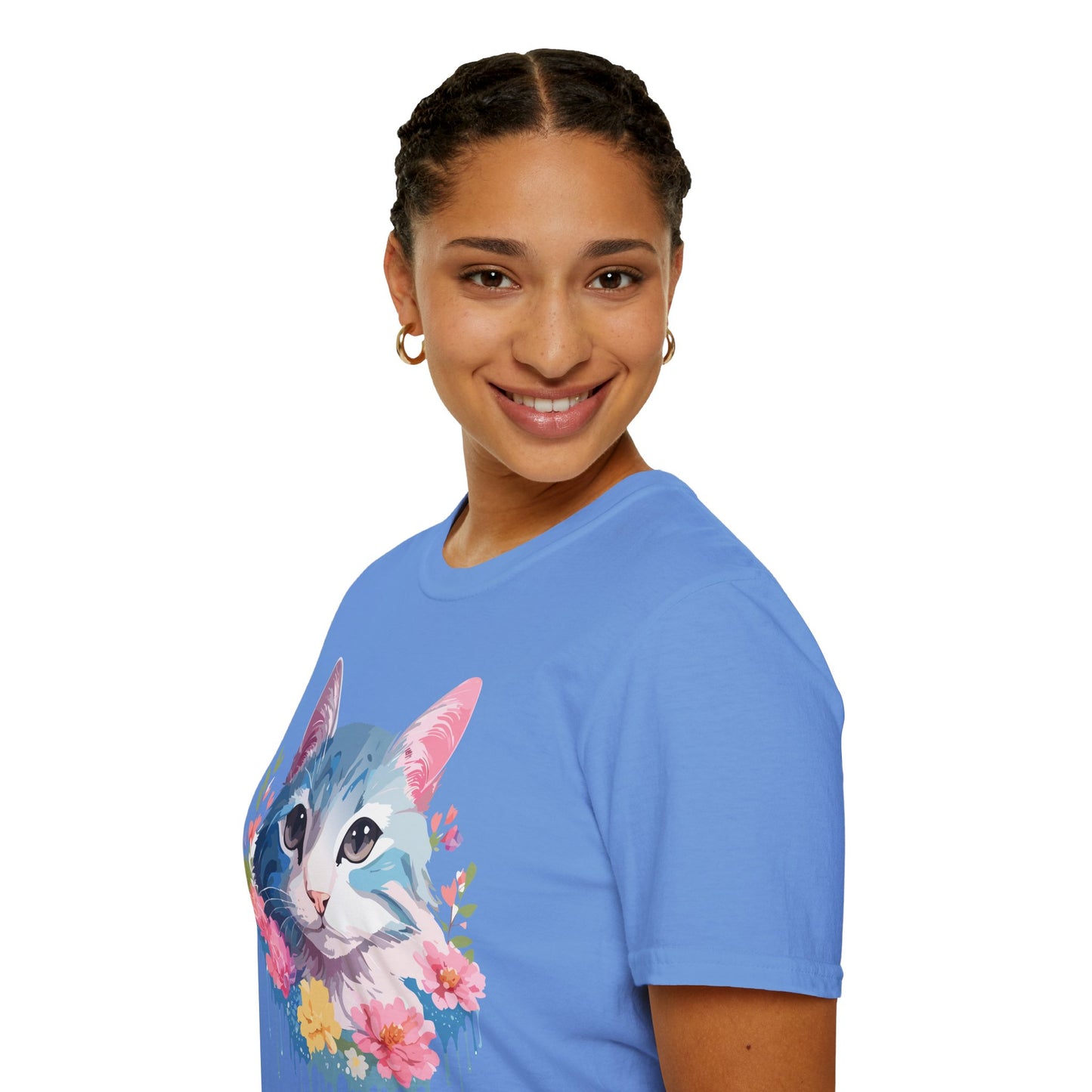Cat Shirt, Shirt with Cat, Cats Tee, Kitten Tee