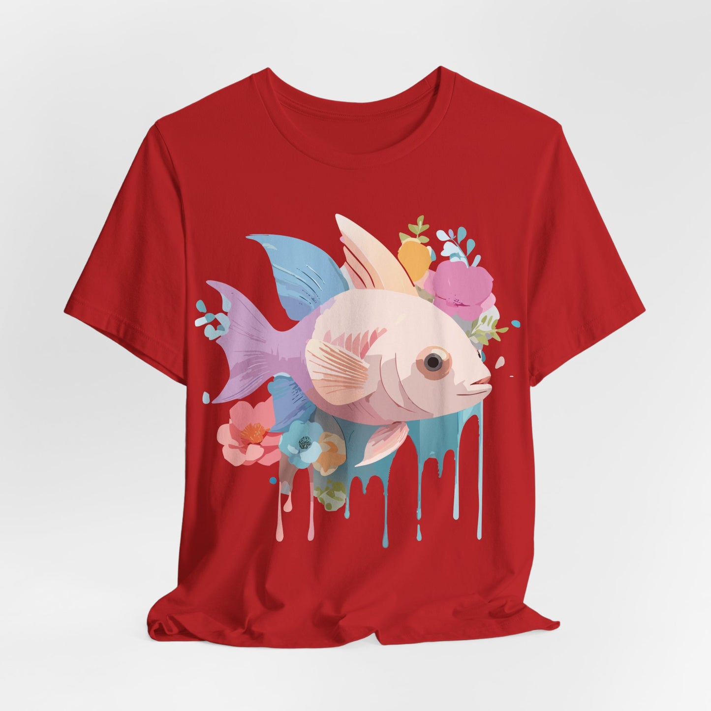 Shirt with Animals | Fish Printify