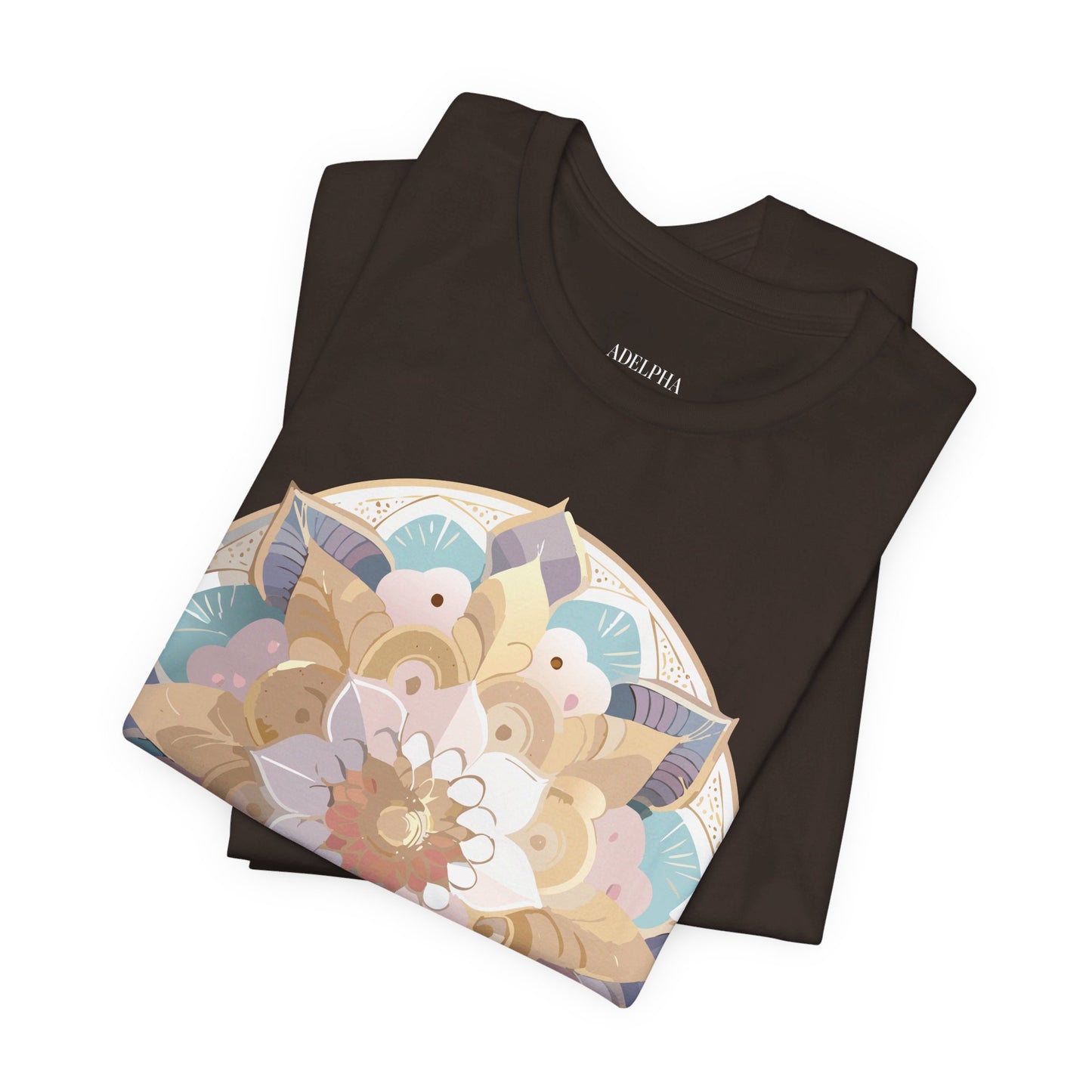 Natural Cotton Tee Shirt - Medallion Collection Printify