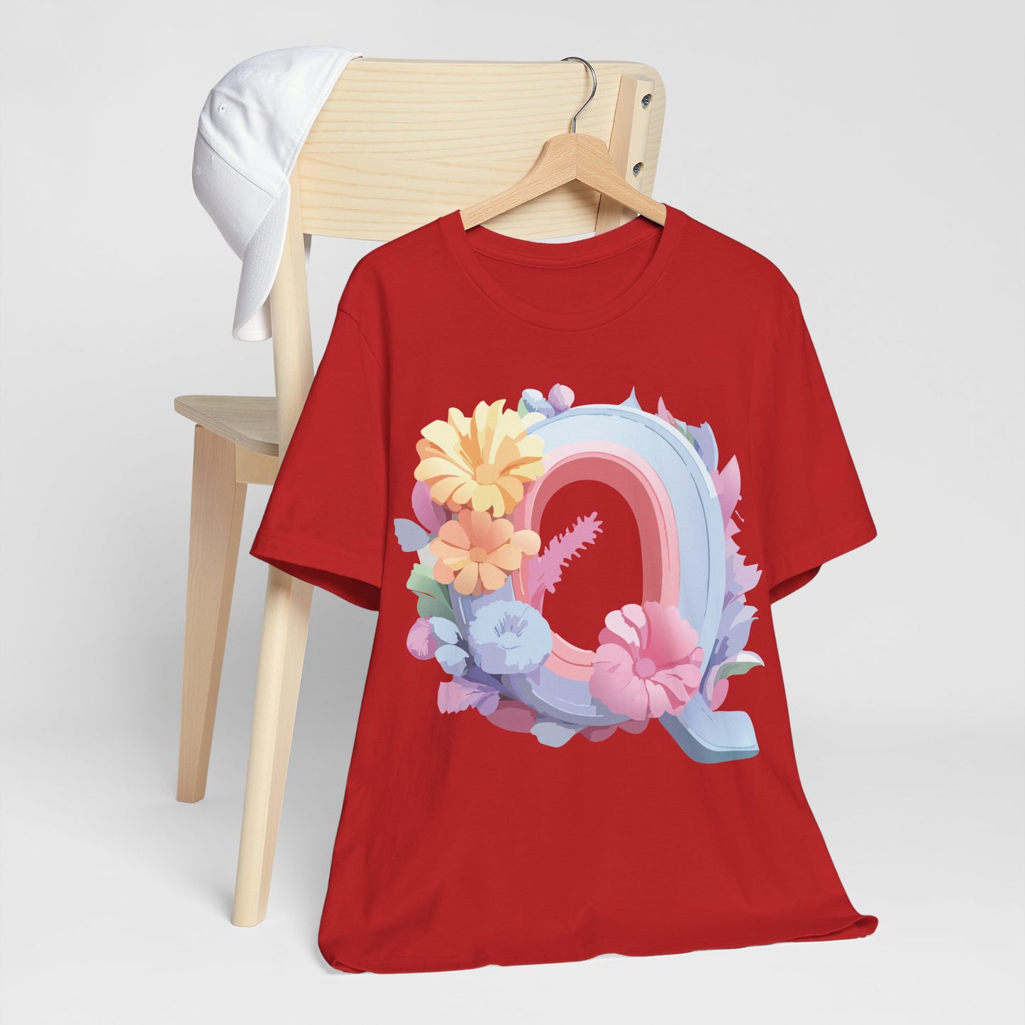 Letter Shirt, Letter Q Shirt - ADELPHA