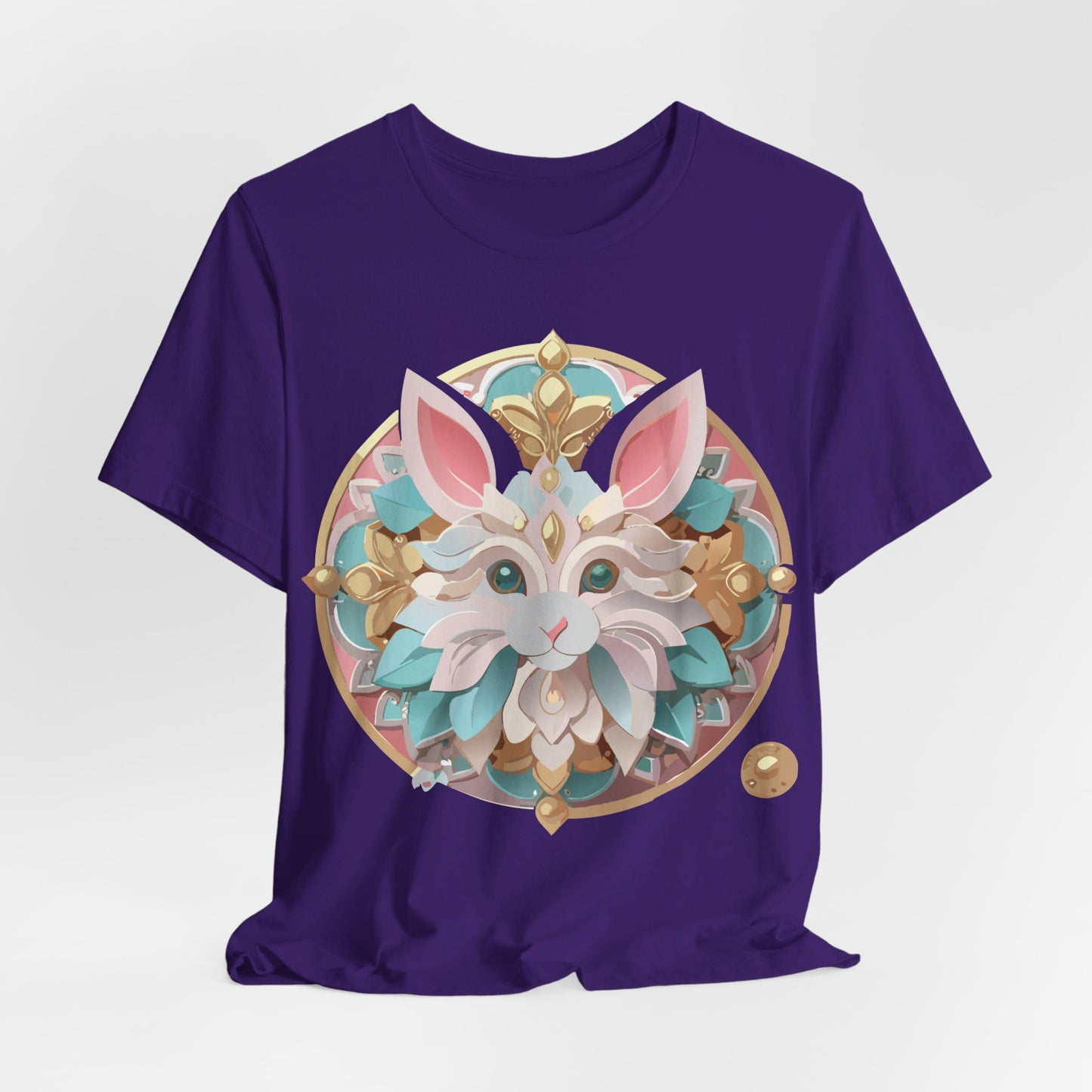 Natural Cotton Tee Shirt - Medallion Collection Printify