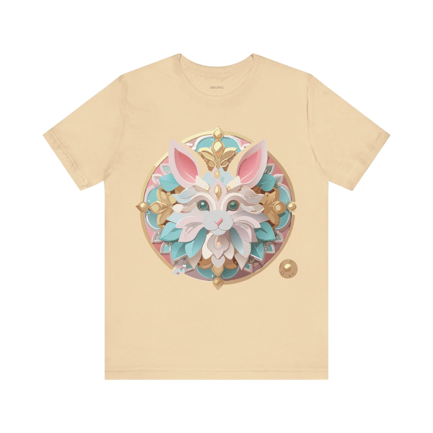 Natural Cotton Tee Shirt - Medallion Collection Printify