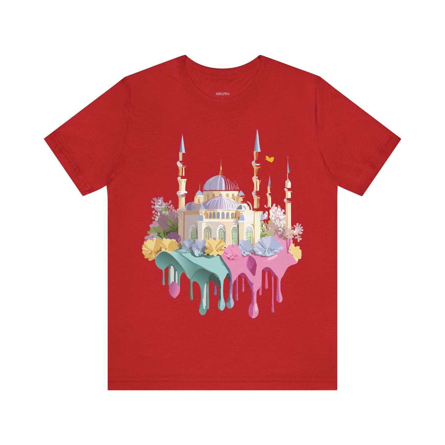 Natural Cotton Tee Shirt - Istanbul, Turkey Printify