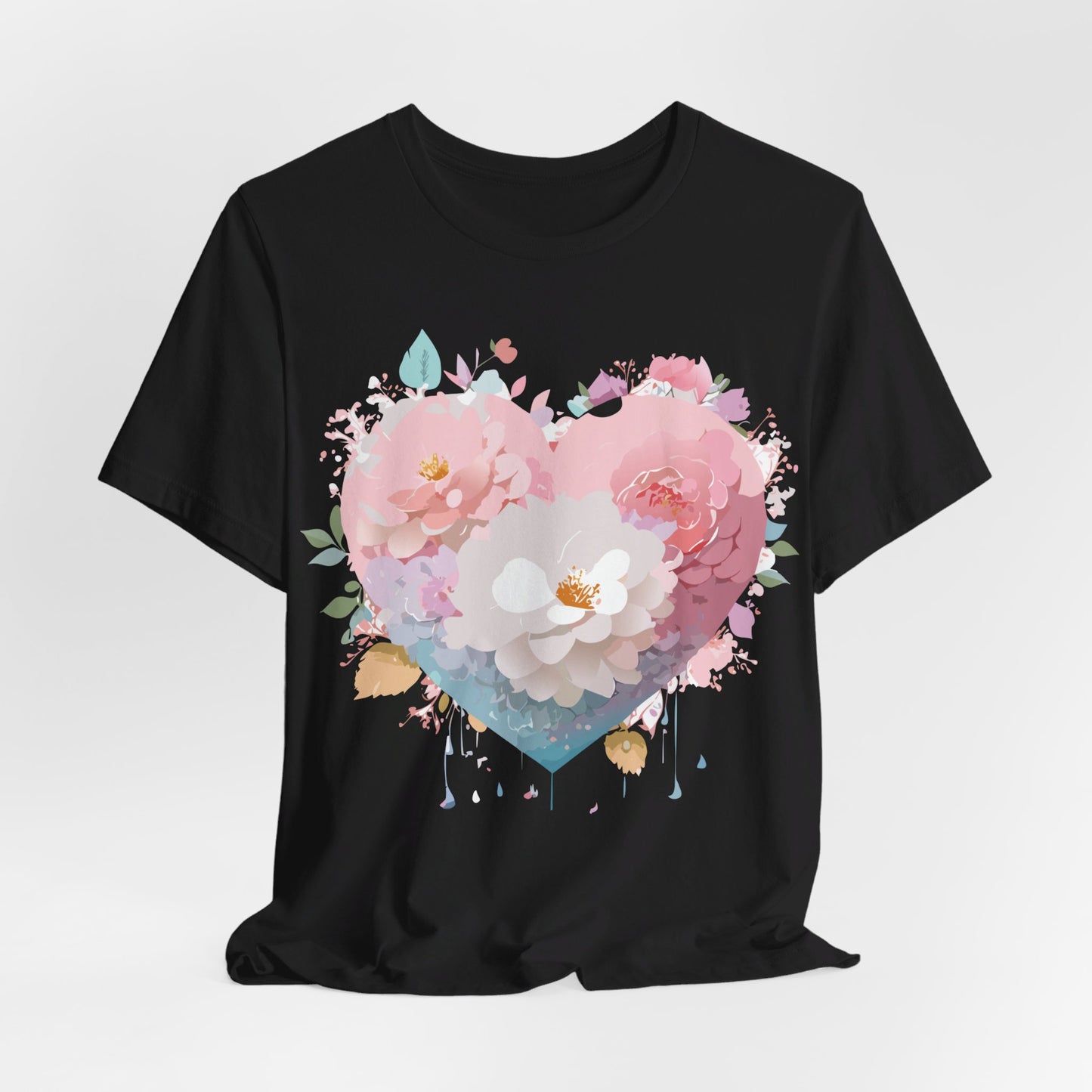 Natural Cotton Tee Shirt - Love Story Collection Printify