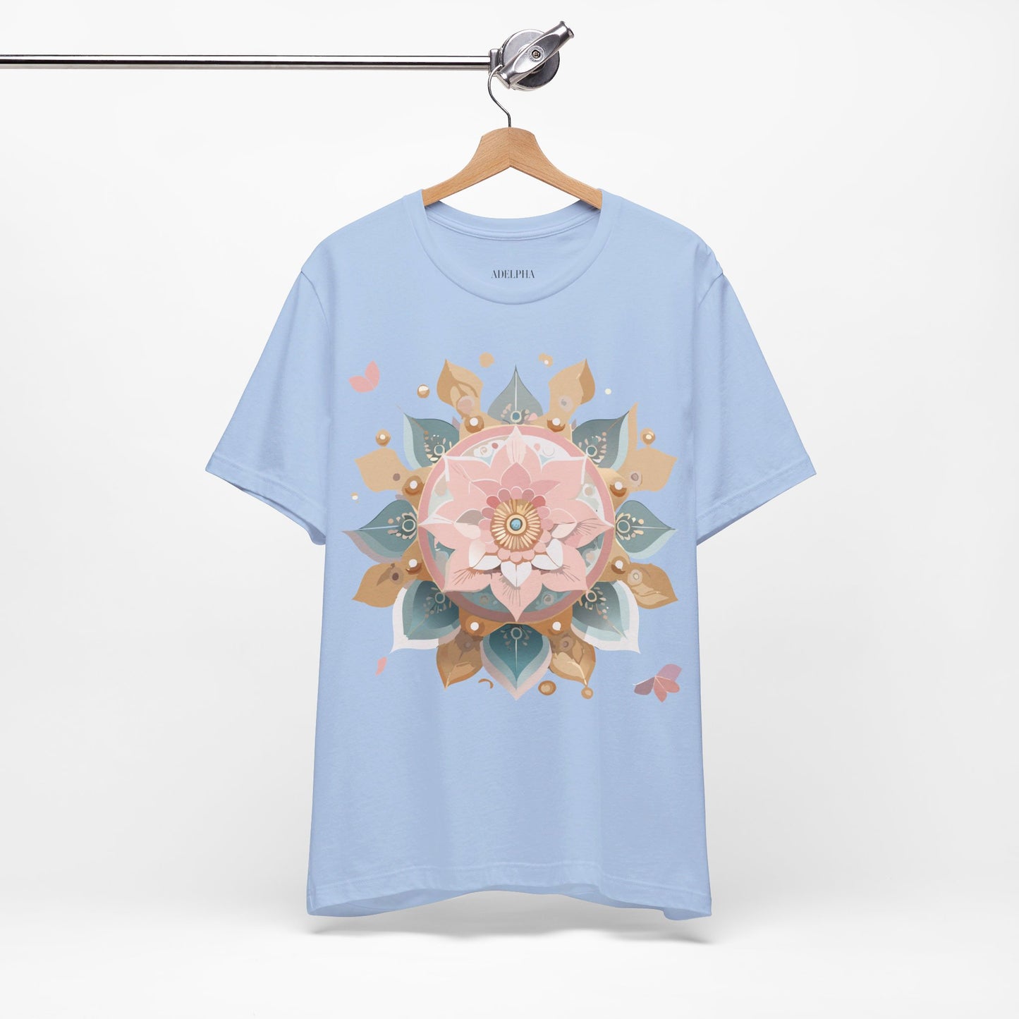 Natural Cotton Tee Shirt - Medallion Collection Printify