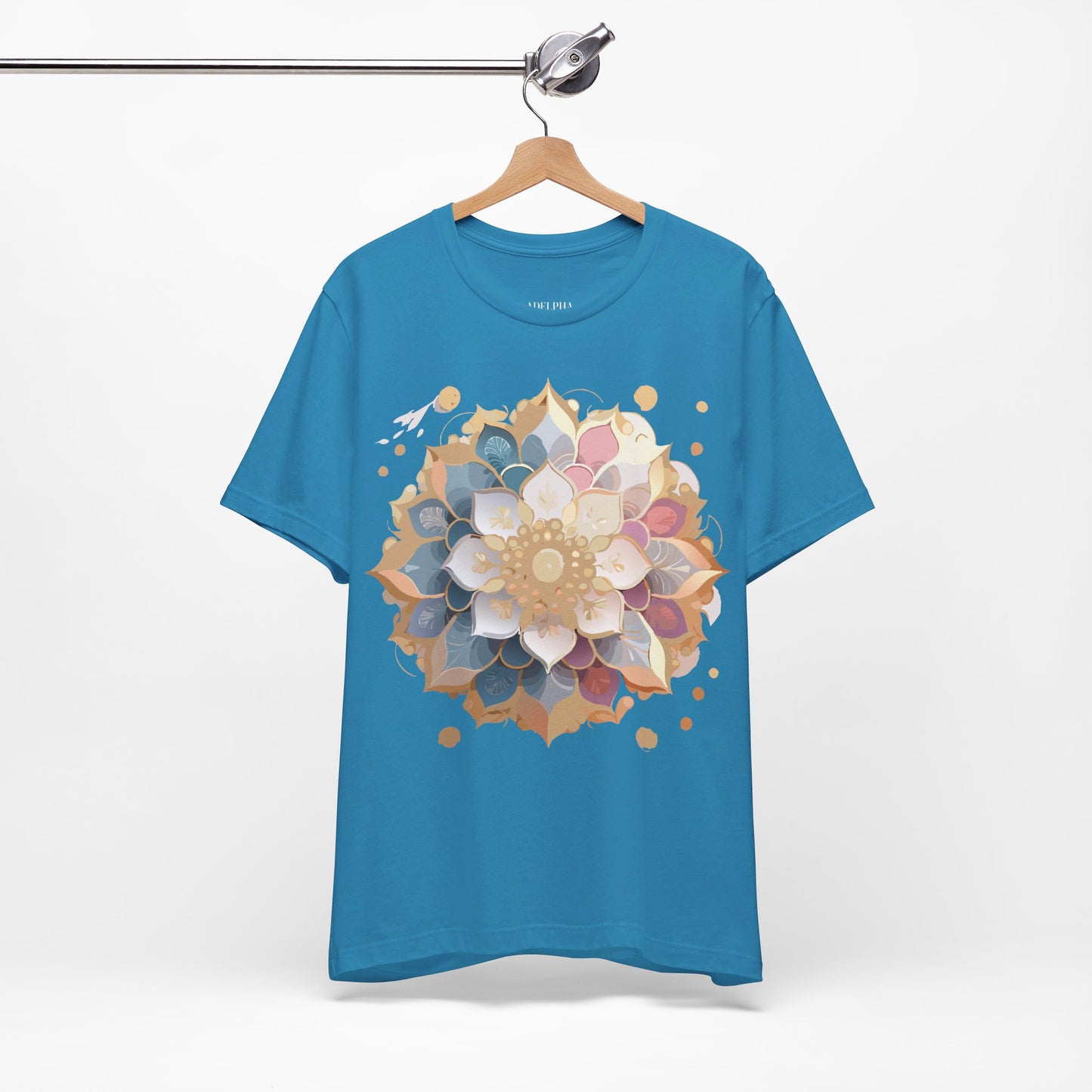 Natural Cotton Tee Shirt - Medallion Collection Printify