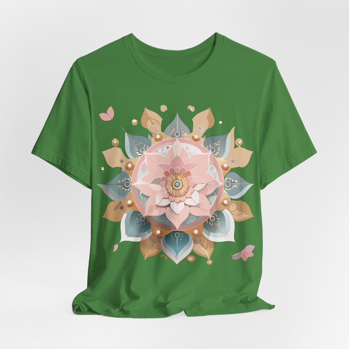 Natural Cotton Tee Shirt - Medallion Collection Printify