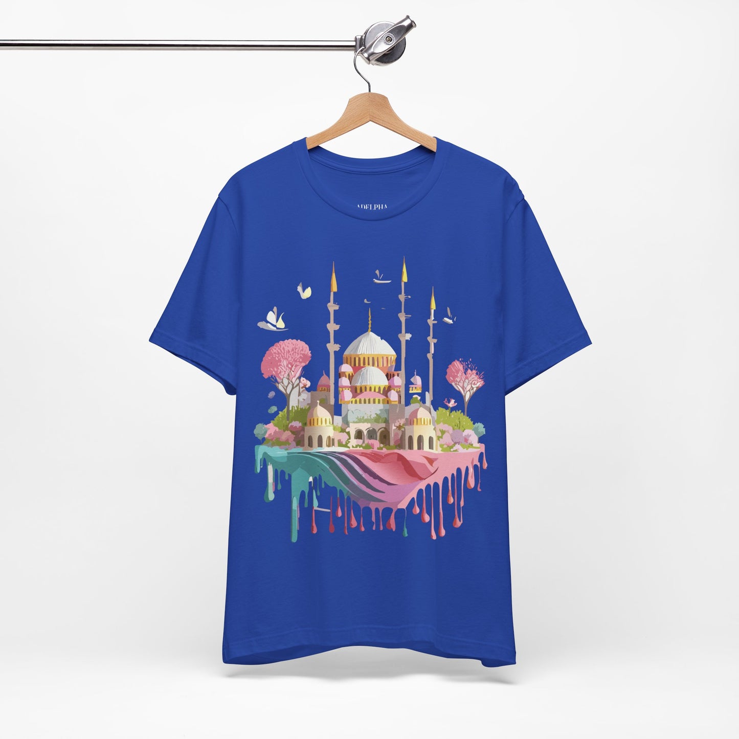 Natural Cotton Tee Shirt - Istanbul, Turkey Printify