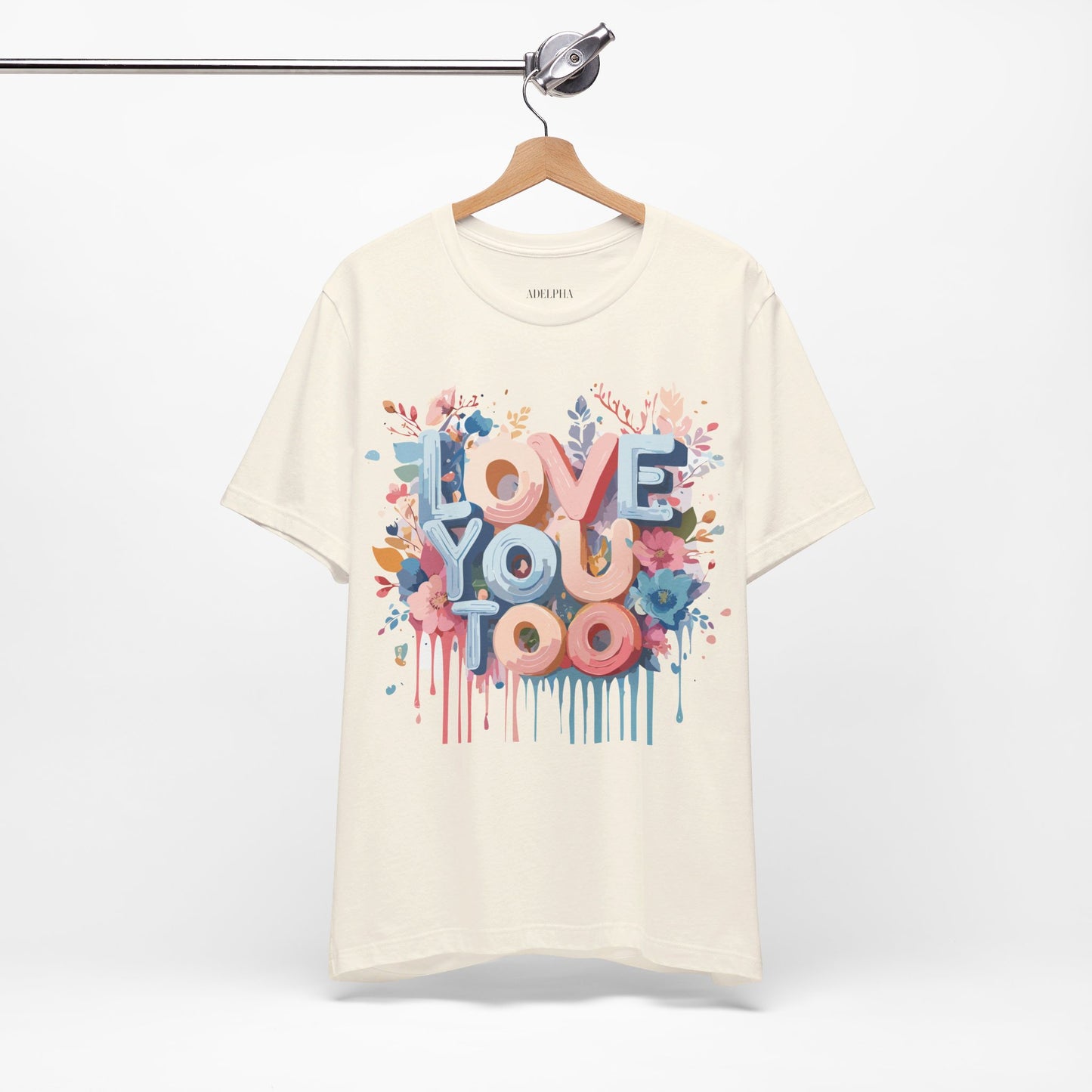 Natural Cotton Tee Shirt - Love story Collection Printify