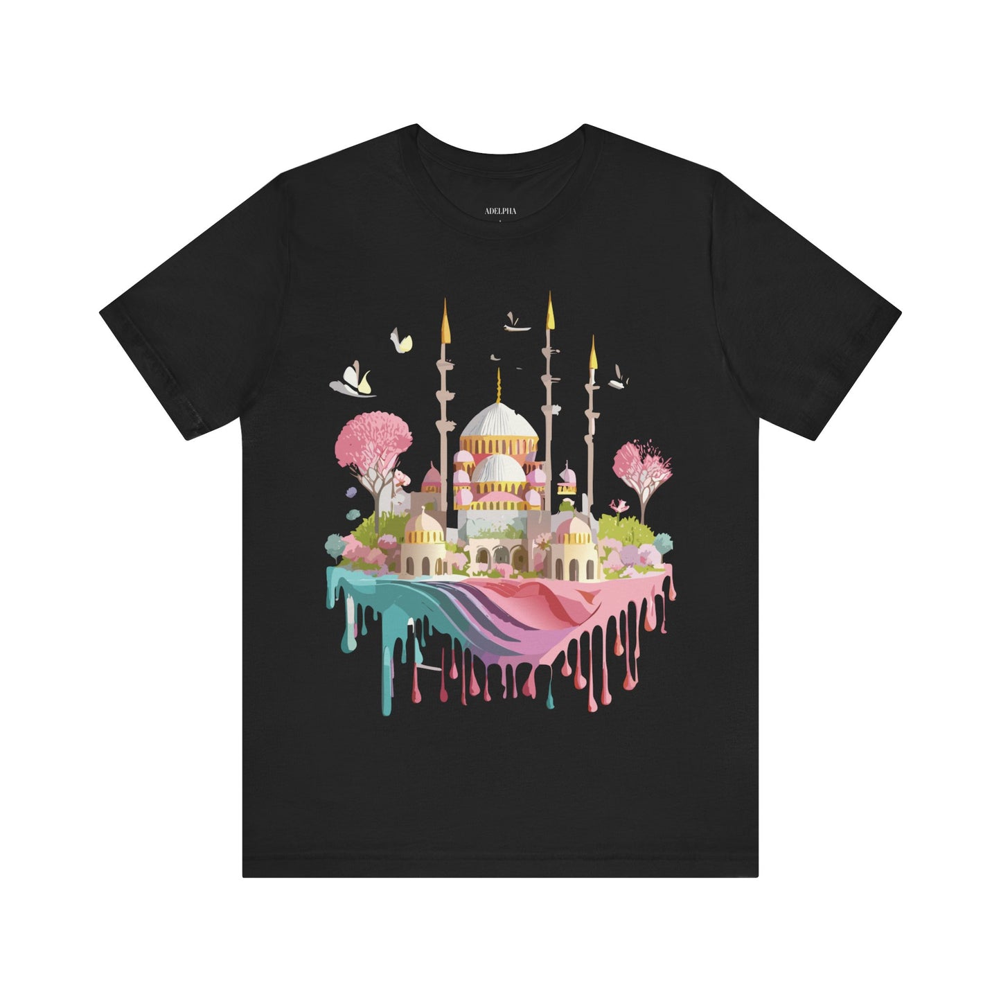 Natural Cotton Tee Shirt - Istanbul, Turkey Printify
