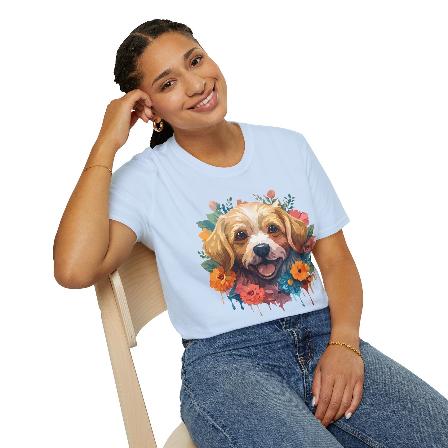Dog Shirt, Shirt with Dog, Animal Tee, Shirt with Animals