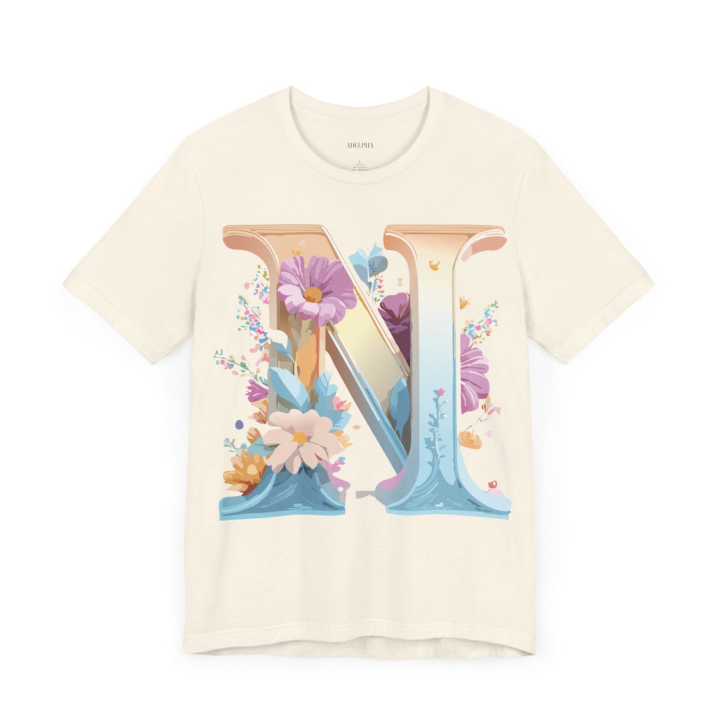 Letter Shirt, Letter N Shirt - ADELPHA