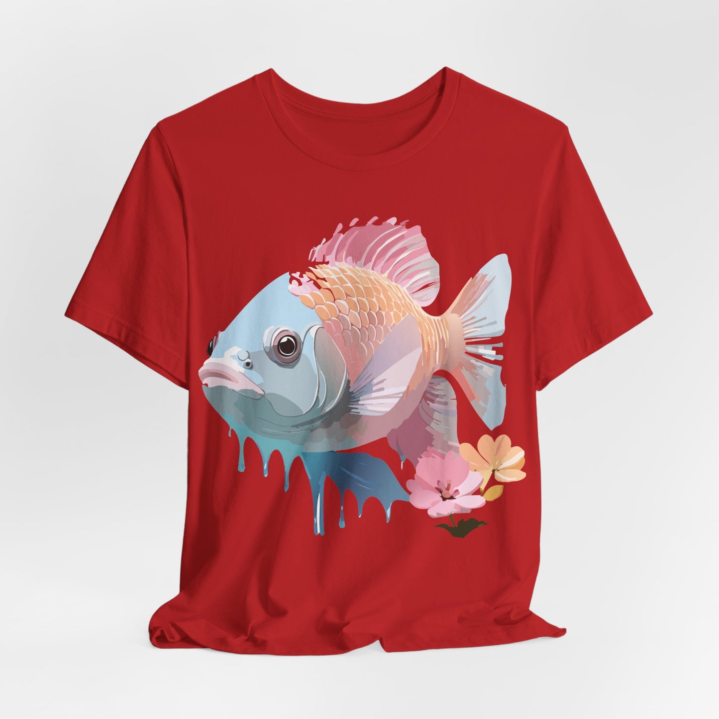 Shirt with Animals | Fish Printify